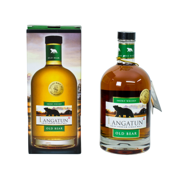Langatun Old Bear 2009 2015 Ch&acirc;teauneuf-du-Pape Cask Proof Smoky Whisky 58.5% 0,5l