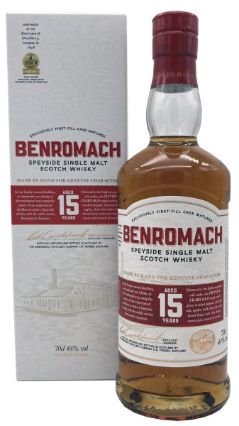 Benromach 15 Jahre Single Malt 43% 0,7l