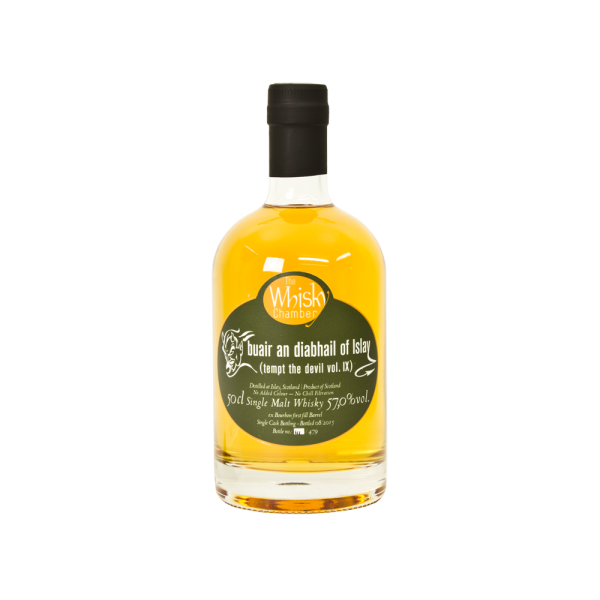 Tempt the devil Vol. IX ex Bourbon First Fill Barrel The Whisky Chamber 57% 0,5l