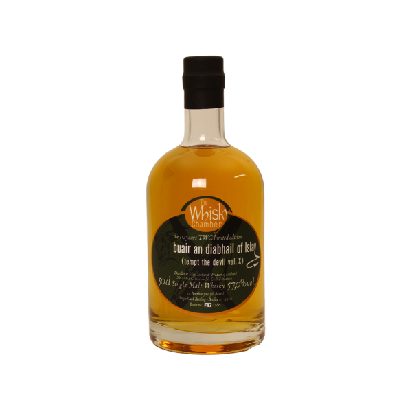 Tempt the devil Vol. X ex Bourbon First Fill Barrel The Whisky Chamber 57% 0,5l
