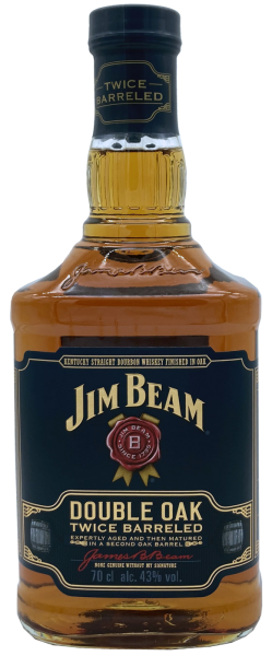 Jim Beam Double Oak Twice Barreled 43% 0,7l