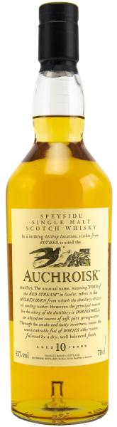 Auchroisk 10 Jahre Flora & Fauna 43% 0,7l