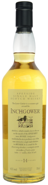 Inchgower 14 Jahre Flora & Fauna 43% 0,7l