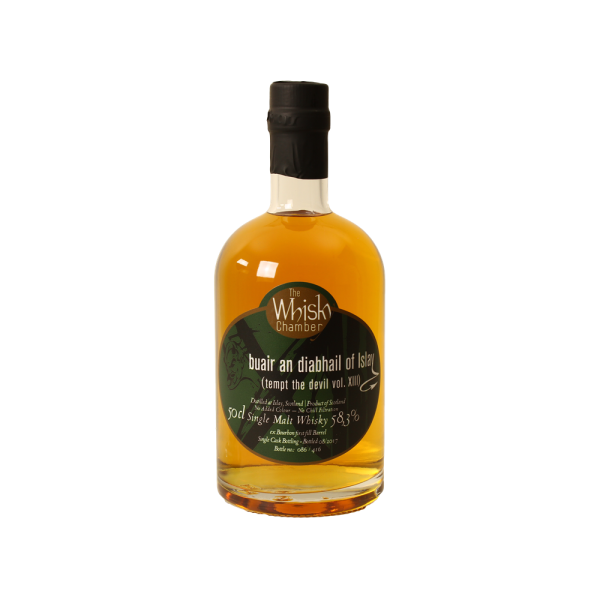 Tempt the devil Vol. XIII ex Bourbon First Fill Barrel The Whisky Chamber 58,3% 0,5l