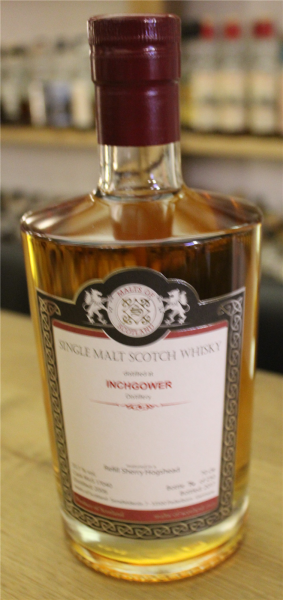 Inchgower 2006 2017 Refill Sherry Hogshead matured #17040 MoS 55,1% 0,7l