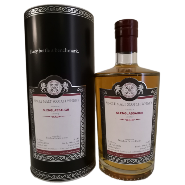 Glenglassaugh 2009 2018 Bourbon Octave Casks #18016 MoS 49,2% 0,7l