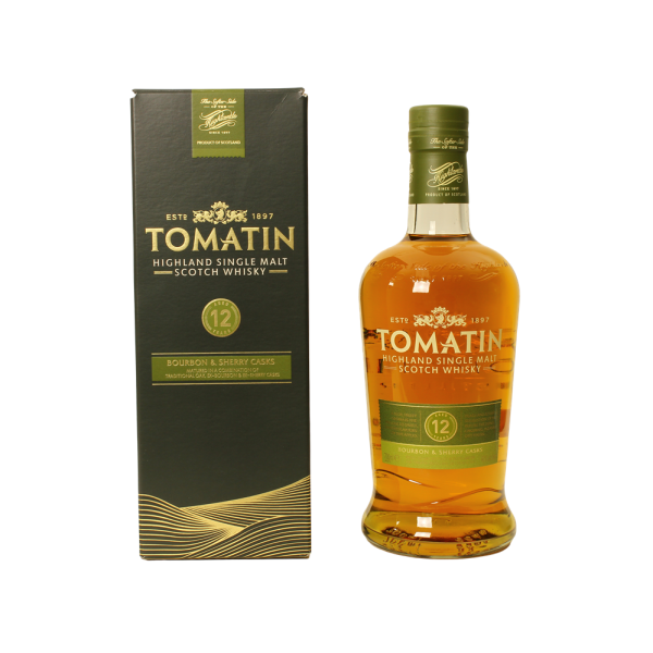Tomatin 12 Jahre 43% 0,7l