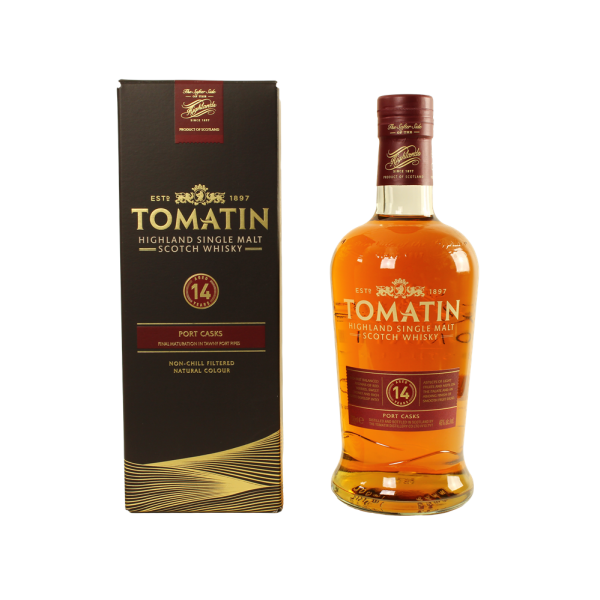 Tomatin 14 Jahre Port Wood Finish 46% 0,7l