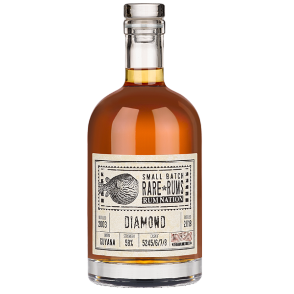Rum Nation 2003 2018 Rare Rum Diamond SXG Guyana 58% 0,7l