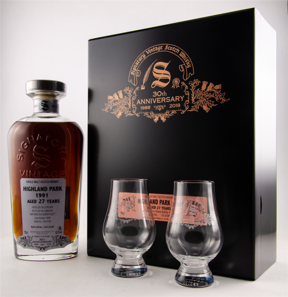 Highland Park 27 Jahre 1991 2018 Sherry Butt #15086 30th Anniversary Signatory 52% 0,7l