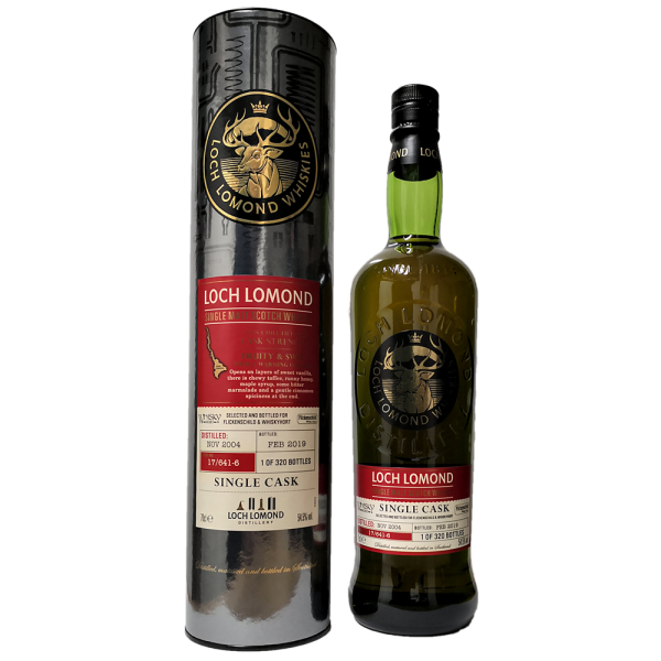 Loch Lomond 14 Jahre 2nd Fill PX Sherry Cask #17/641-6 for Whiskyhort & Flickenschild 54,5% 0,7l