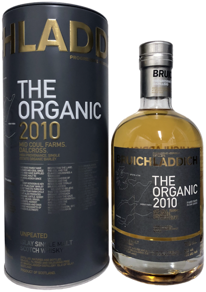 Bruichladdich 2010 The Organic Mid Coul Farms 50% 0,7l