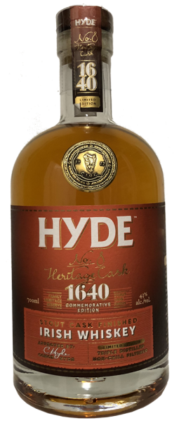 Hyde No. 8 Stout Cask Finish Irish Whiskey 43% 0,7l