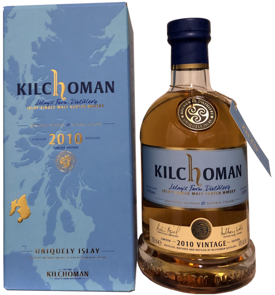 Kilchoman Vintage 9 Jahre 2010 2019 48% 0,7l