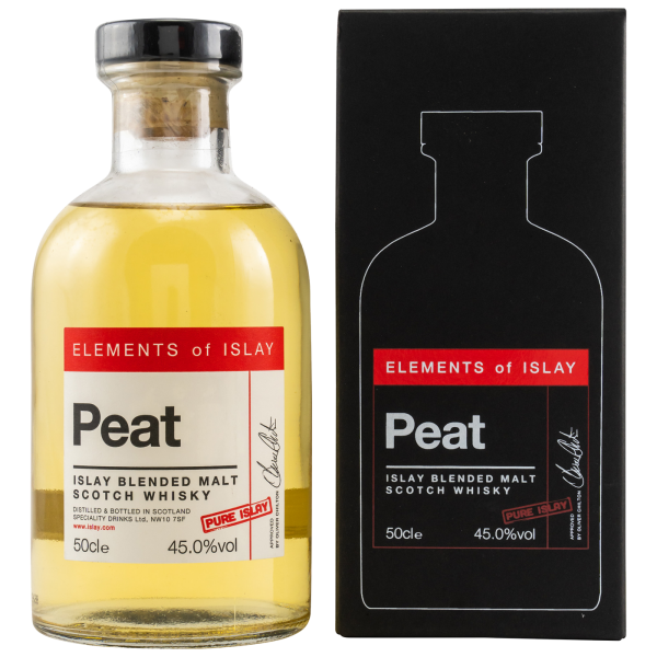 Elements of Islay Peat Pure Islay Blended Malt Scotch Whisky 45% 0,5l