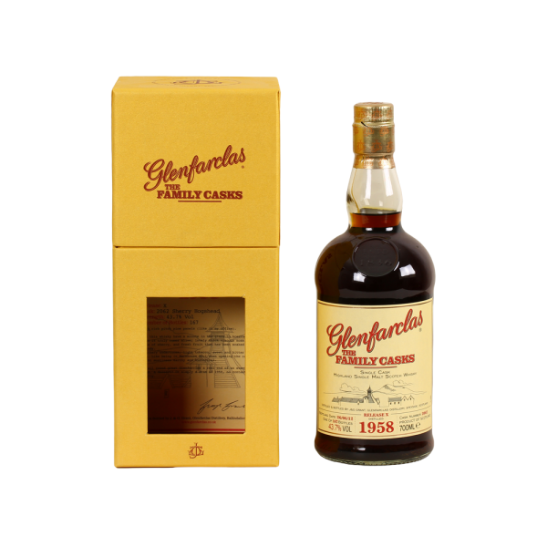 Glenfarclas 1958 2012 Family Cask X #2062 43,7% 0,7l