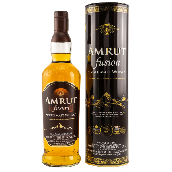 Amrut Fusion Indian Single Malt 50% 0,7l