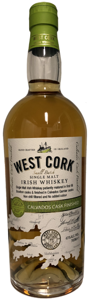 West Cork Calvados Cask Finish Irish Single Malt 43% 0,7l