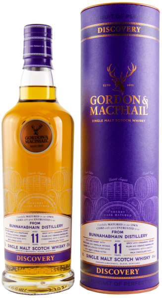 Bunnahabhain 11 Jahre Discovery Gordon & Macphail 43% 0,7l