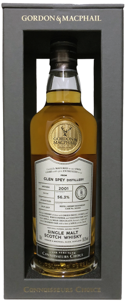 Glen Spey 18 Jahre 2001 2019 Refill Sherry #301020 Connoisseurs Choice Gordon & Macphail 56,3% 0,7l