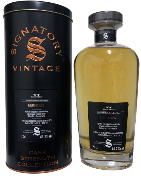 Dalmore 28 Jahre 1992 2020 Bourbon Barrel #1746 Signatory 45,2% 0,7l