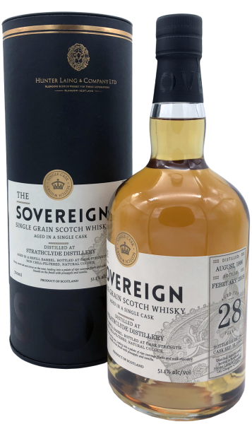 Strathclyde 28 Jahre 1990 2019 The Sovereign #HL15804 Hunter Laing 51,1% 0,7l