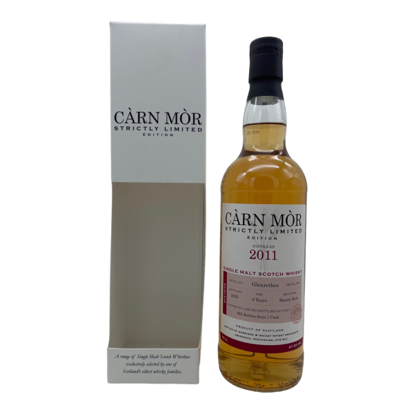 Glenrothes 8 Jahre 2011 2020 C&agrave;rn M&ograve;r Strictly Limited Edition Morrison & MacKay 47,5% 0,7l