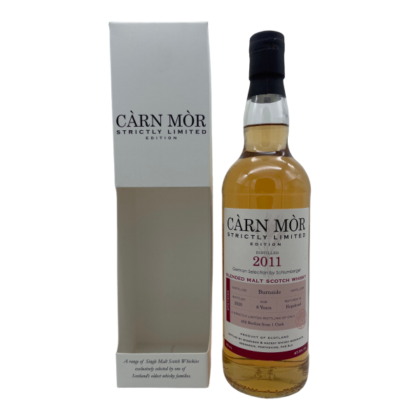 Burnside 8 Jahre 2011 2020 C&agrave;rn M&ograve;r Strictly Limited Edition Morrison & MacKay 47,5% 0,7l