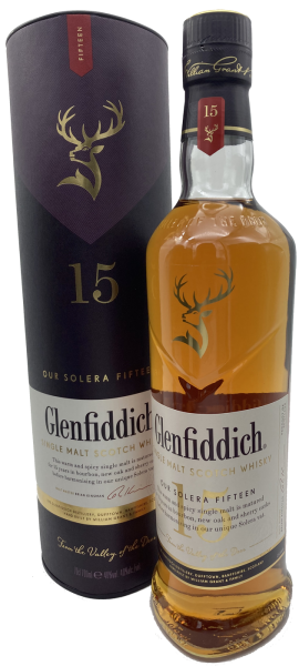 Glenfiddich 15 Jahre Our Solera Fifteen Single Malt 40% 0,7l