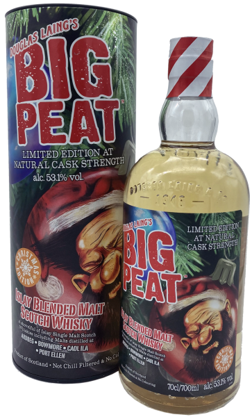 Big Peat Islay Blended Malt Scotch Whisky Cask Strength Xmas Edition 2020 53,1% 0,7l