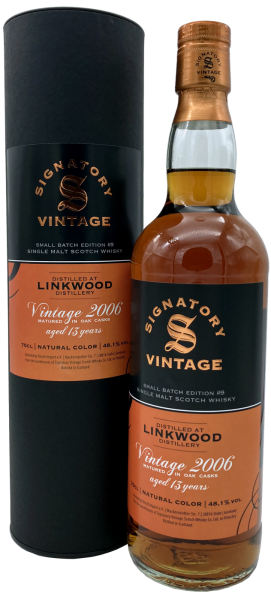 Linkwood 13 Jahre 2006 2020 Small Batch Edition #9 Signatory 48,1% 0,7l