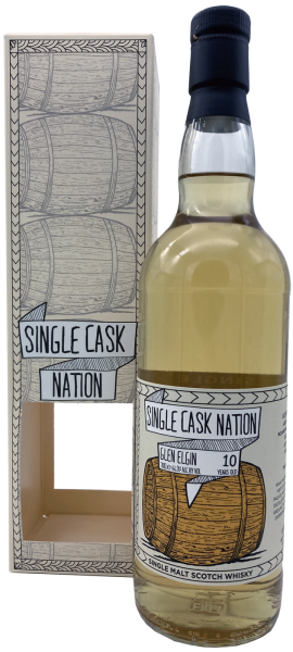Glen Elgin 10 Jahre 2010 2020 2nd Fill Bourbon Hogshead #801386 Single Cask Nation 61,3% 0,7l