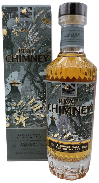 Peat Chimney Blended Malt Scotch Whisky Wemyss 46% 0,7l