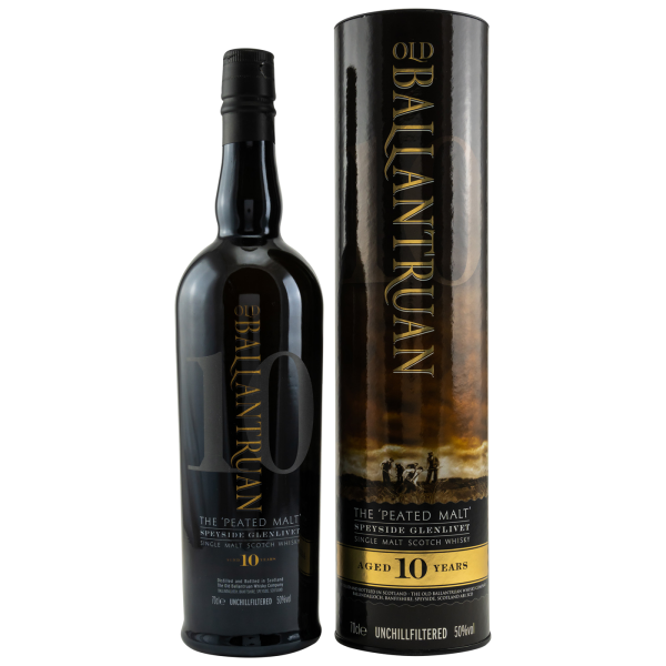 Old Ballantruan 10 Jahre Peated Single Malt Whisky 50% 0,7l