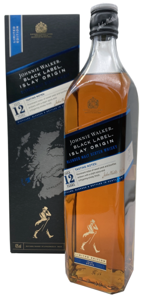 Johnnie Walker 12 Jahre Black Label Islay Origin 42% 0,7l