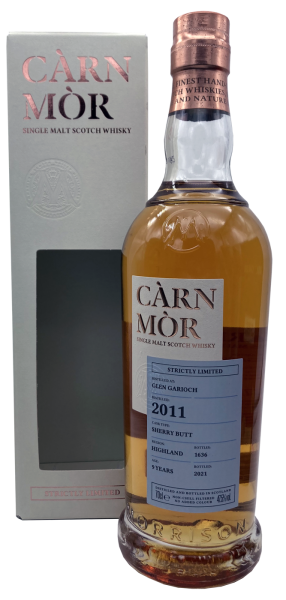 Glen Garioch 9 Jahre 2011 2021 Sherry Butt C&agrave;rn M&ograve;r Strictly Limited Edition Morrison & MacKay 47,5% 0,7l