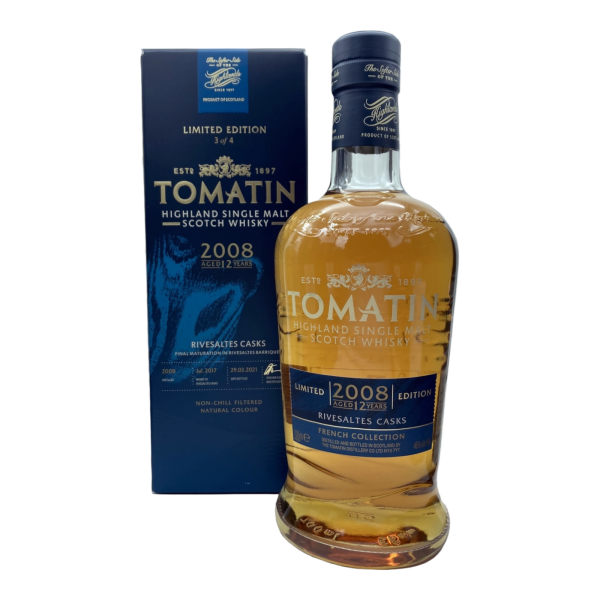 Tomatin 12 Jahre 2008 2021 Rivesaltes Casks French Collection 46% 0,7l