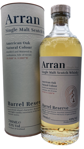 Arran Barrel Reserve 43% 0,7l