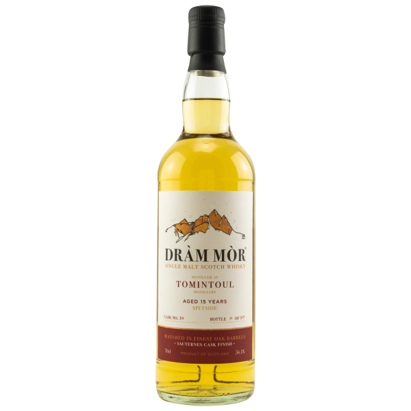 Tomintoul 15 Jahre Sauternes Cask Finish #32 Dram Mor 56,1% 0,7l