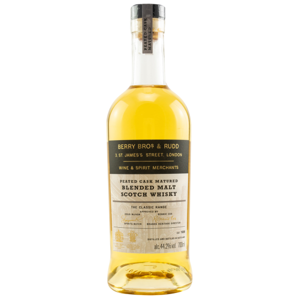 Berry Bros & Rudd - Peated Cask matured - Blended Malt 44,2% 0,7l