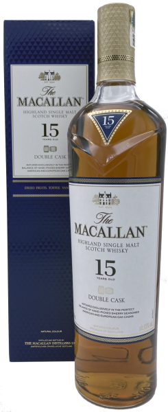 Macallan 15 Jahre Double Cask 43% 0,7l