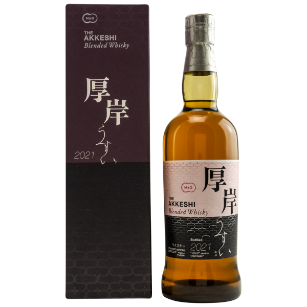 Akkeshi 2021 Usui Japanese Blended Whisky 48% 0,7l