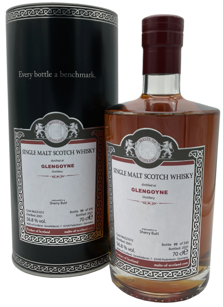 Glengoyne 2001 2021 Sherry Butt #21013 MoS 56,8% 0,7l