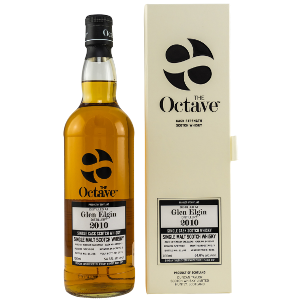 Glen Elgin 11 Jahre 2010 2021 The Octave #8431043 Duncan Taylor 54,6% 0,7l