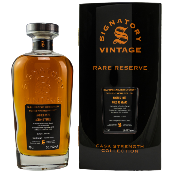 Ardbeg 1979 2020 #9861 Rare Reserve for Kirsch Signatory 56,8% 0,7l