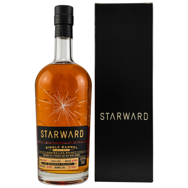 Starward 3 Jahre 2017 2021 Single Cask #3786 Kirsch Australian Whisky 55,8% 0,7l