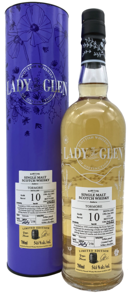 Tormore 10 Jahre 2011 2021 Refill Barrel #800006 Lady of the Glen 54,6% 0,7l