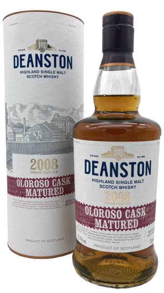 Deanston 12 Jahre 2008 2021 Oloroso Cask Matured 52,7% 0,7l