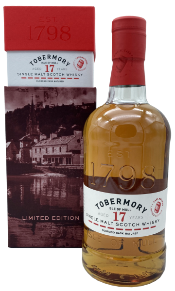 Tobermory 17 Jahre 2004 2021 Oloroso Cask matured 55,9% 0,7l