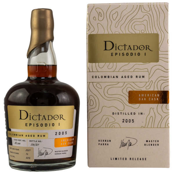 Dictador Episodio 2005 2021 American Oak Casks 50% 0,7l